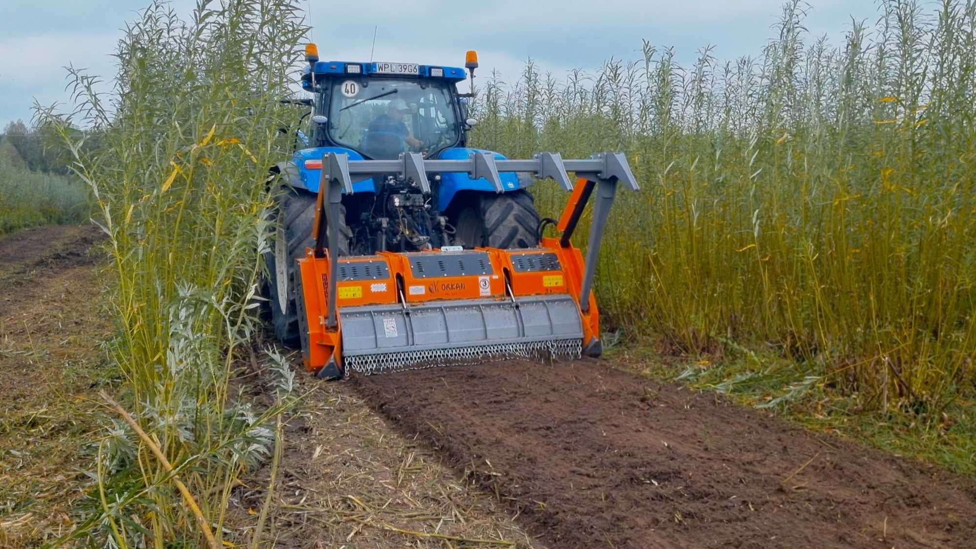 WGŁĘBNY MULCZER LEŚNY ORKAN ML 220 rozdrabniacz gałęzi frez stały ząb