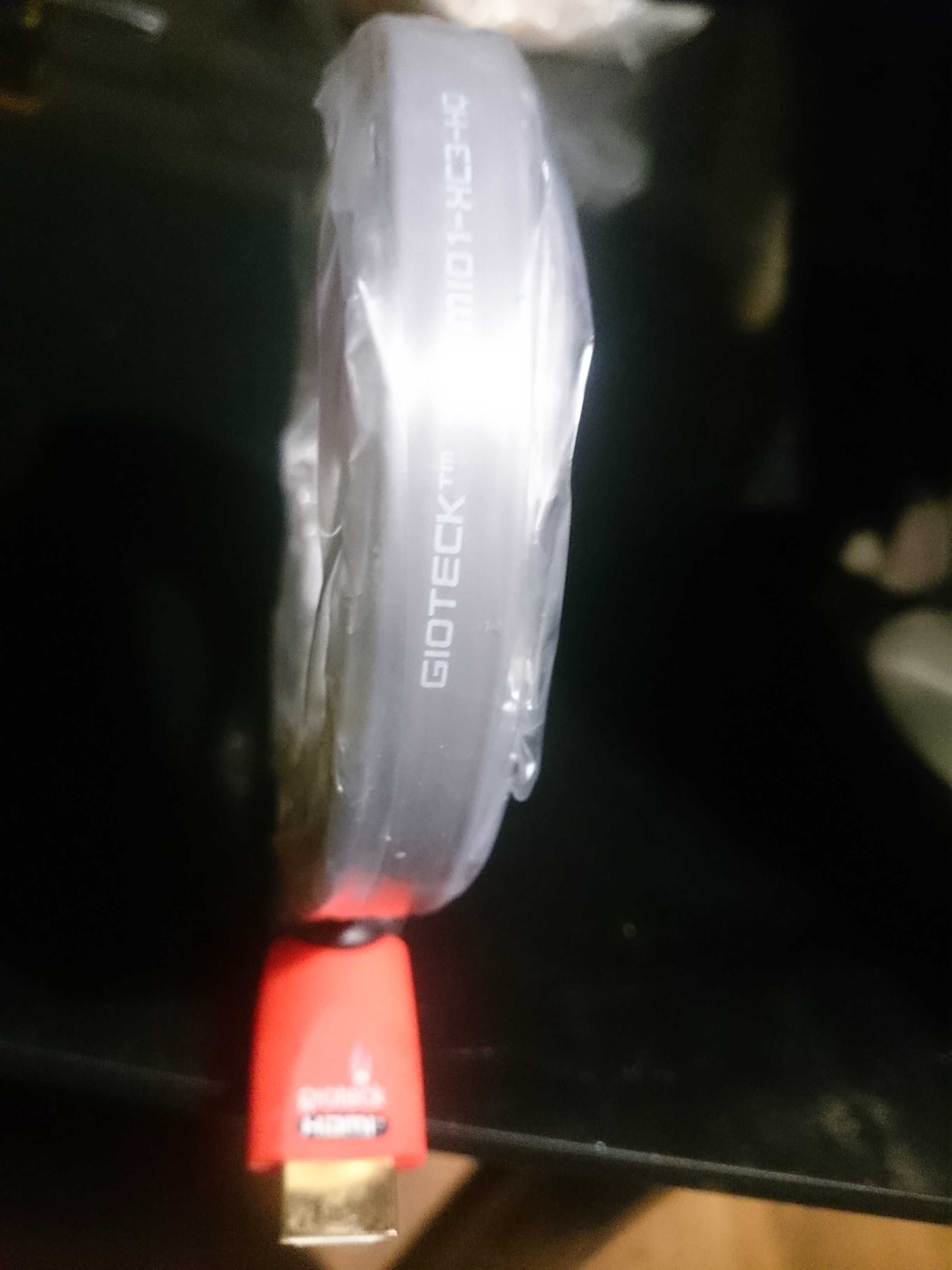 Hdmi-nowy kabel Gioteck HDMIO1-z pozłacanymi końcówkami