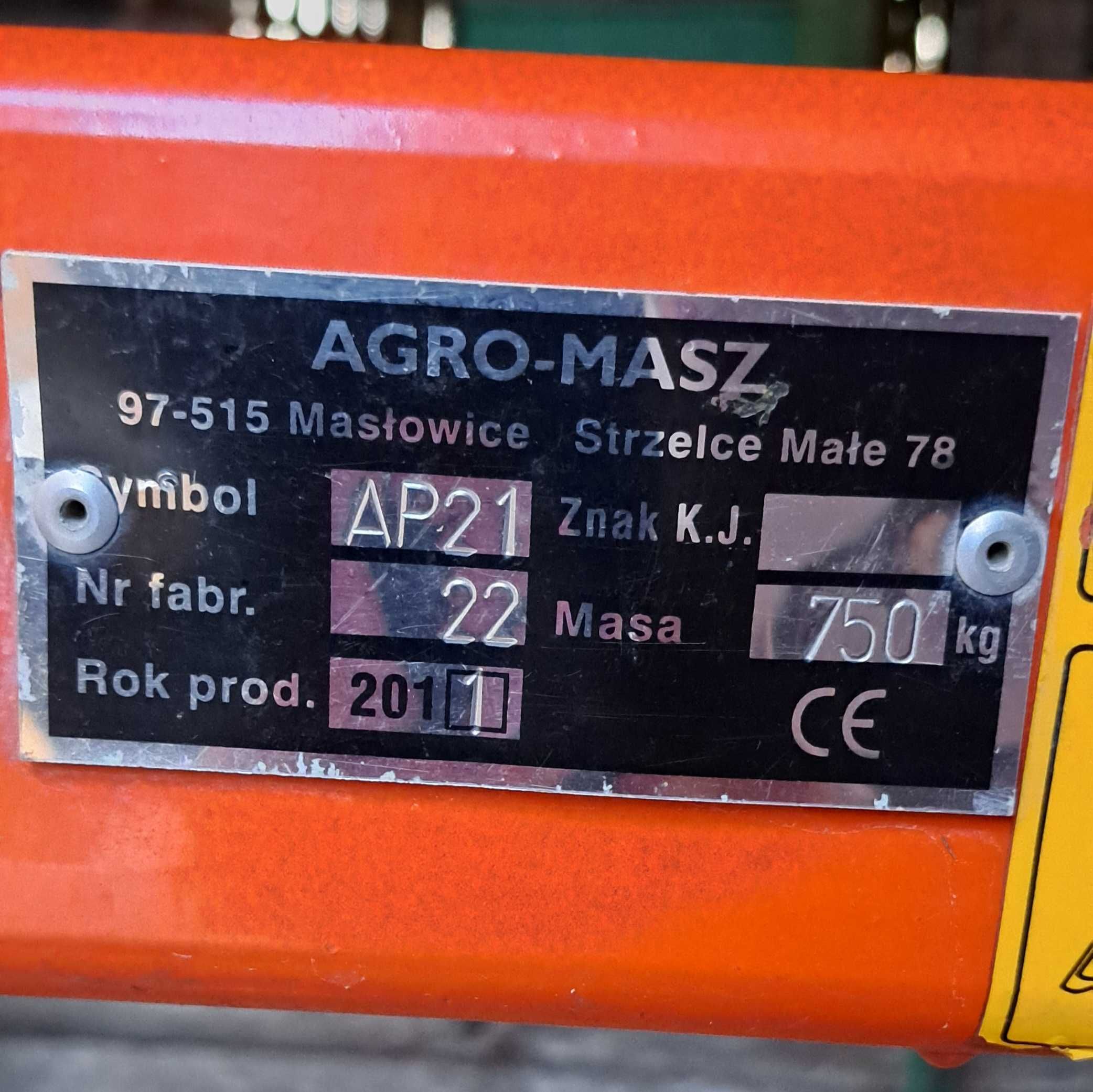 Agregat ścierniskowy gruber AGRO-MASZ