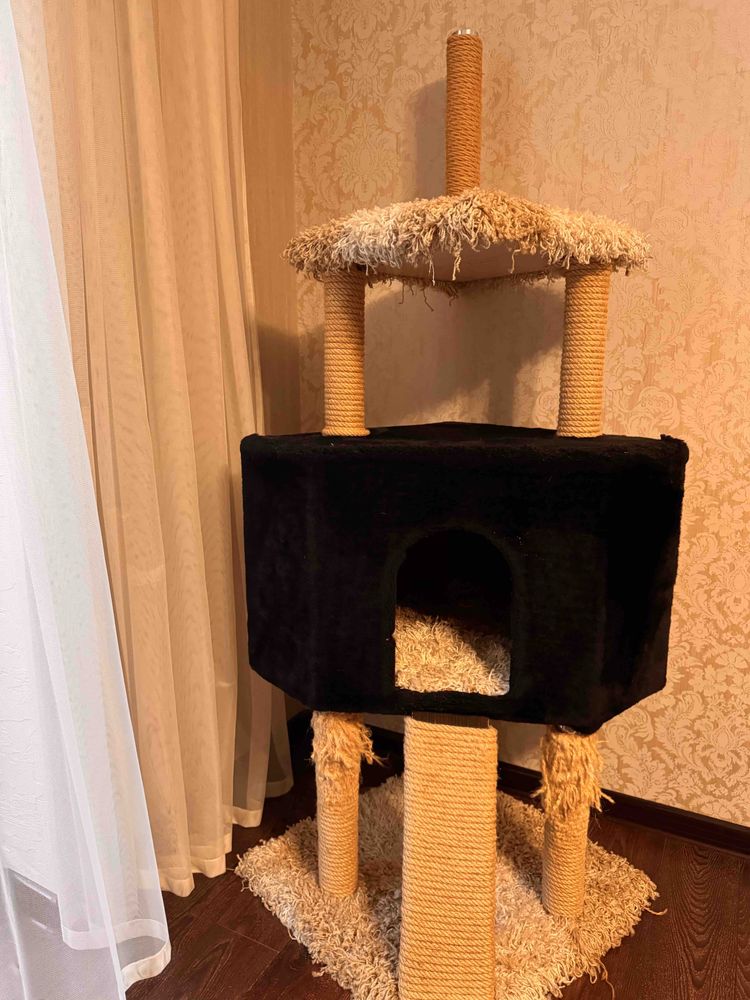 Дряпка когтеточка домік для котиків