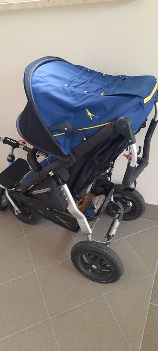 Wózek sportowy tfk koła pompowane