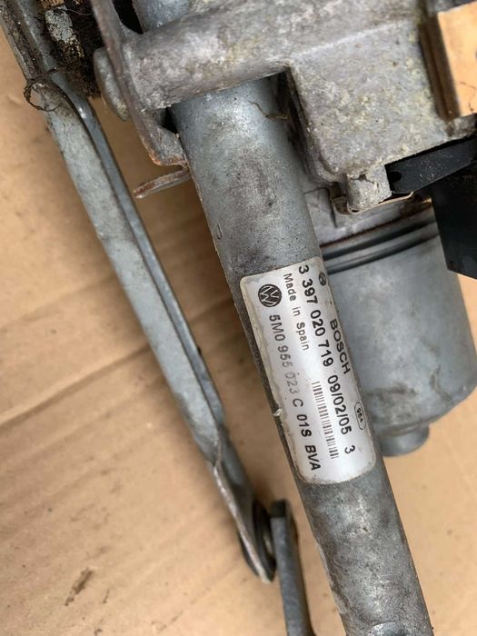 mechanizm silniczek wycieraczek lewy przód vw volkswagen golf v plus