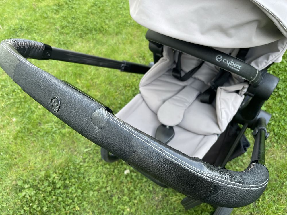 Cybex priam 2.0 wózek 2w1 szary zestaw