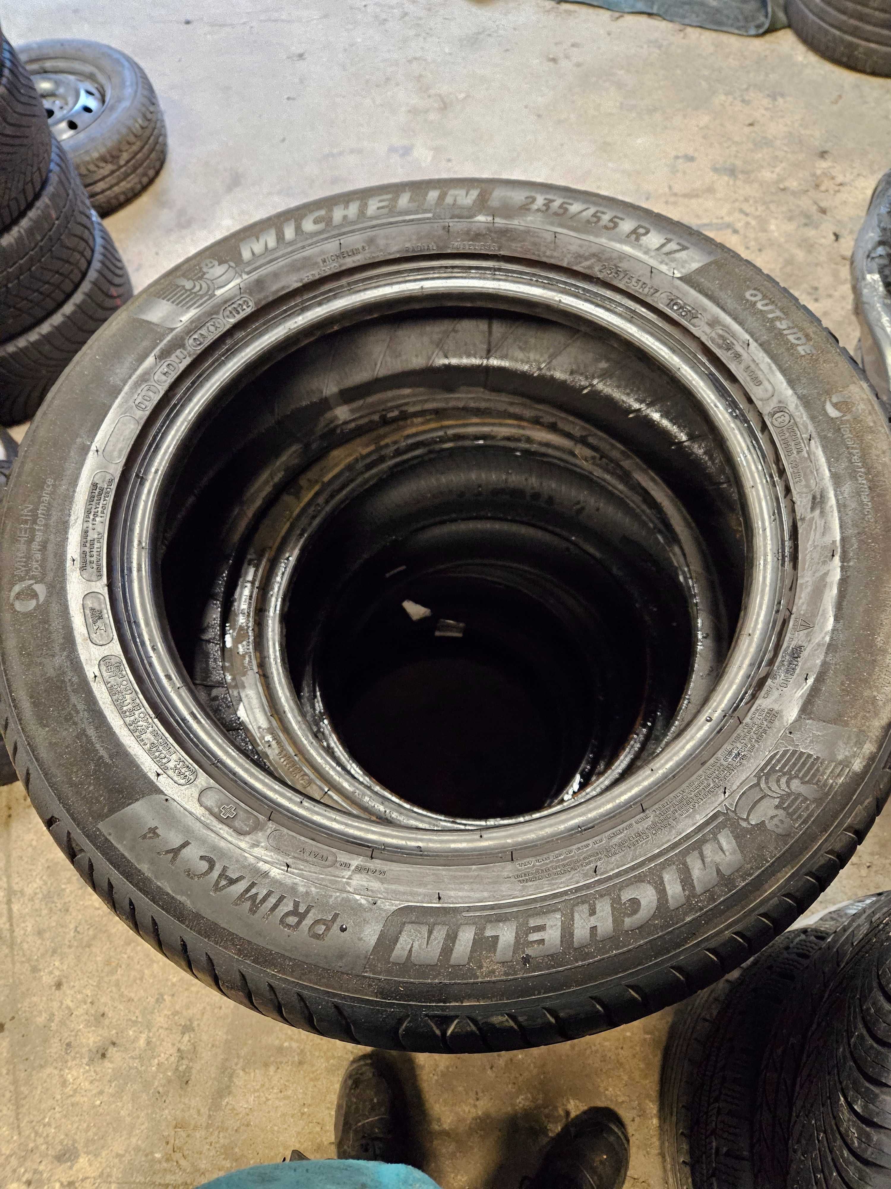 Michelin 235/55 r17 Primacy 4 /// 5,5mm!!! 2022r wysyłka
