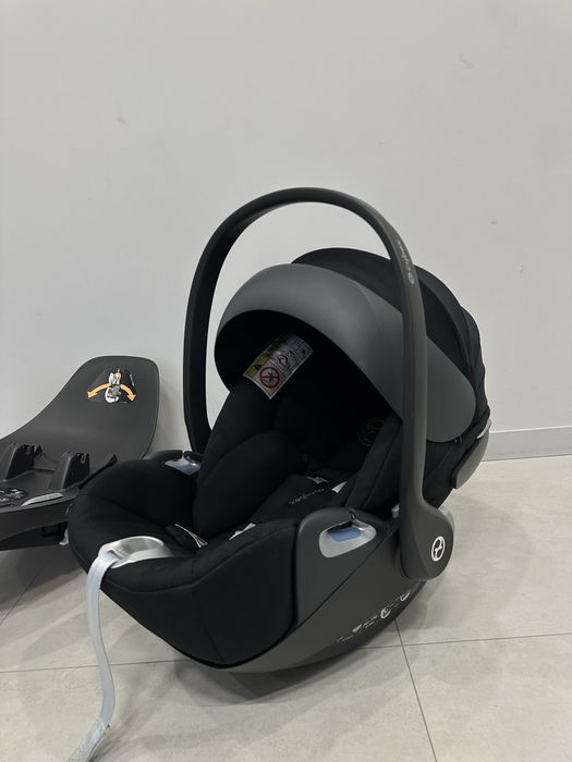 Автокрісло Cybex cloud Z i size plus deep black і база izofix Z