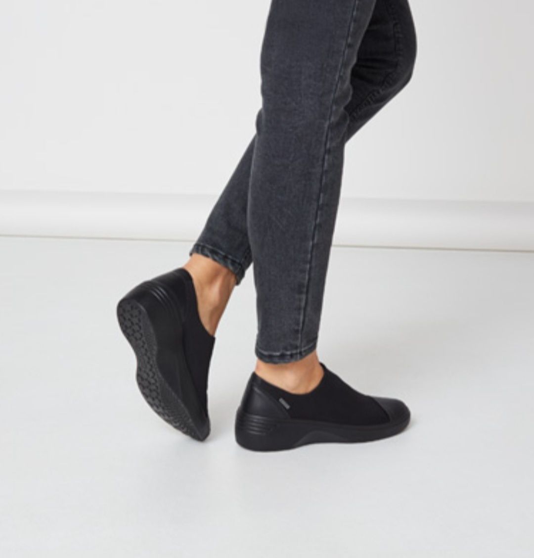 Сліпони мокасини ECCO Soft 7 Wedge Gore-tex 470913 / розмір 36, 39 ори