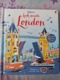 Книга на английском для детей  Look Inside London