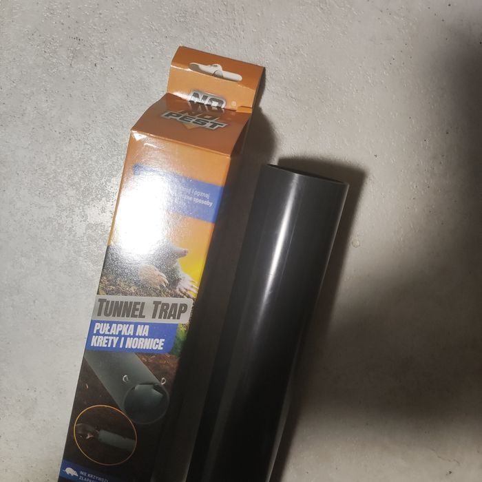 Ekologiczna łapka na krety nornice