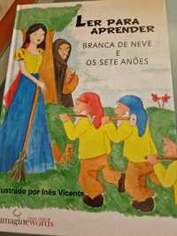 Livro infantil branca de neve