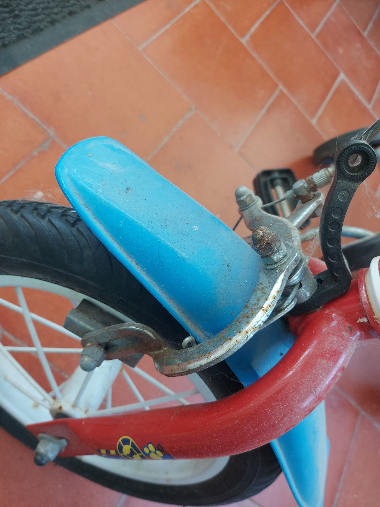 Bicicleta criança Patrulha Pata