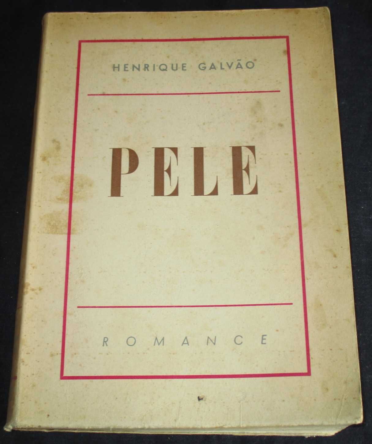 Livro Pele Henrique Galvão 1ª edição 1956