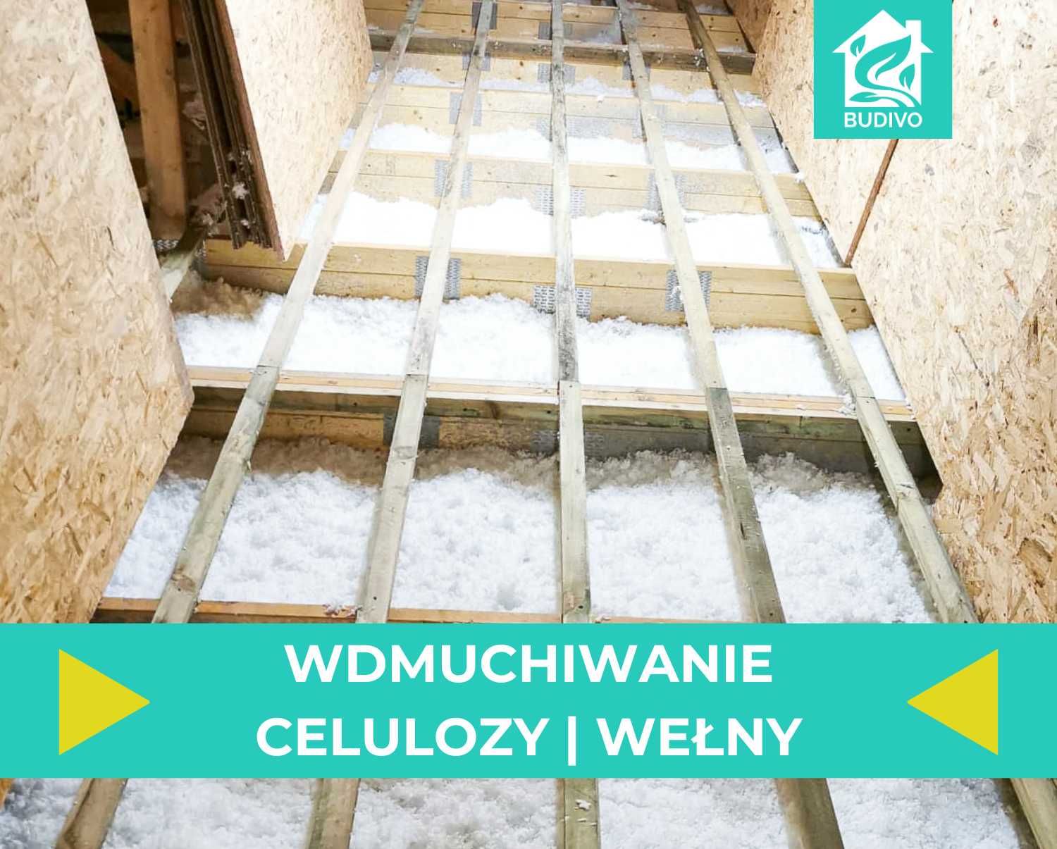 Ocieplenie Poddasza |Ocieplanie Pianą PUR| Wdmuchiwanie Celulozy|Wełny