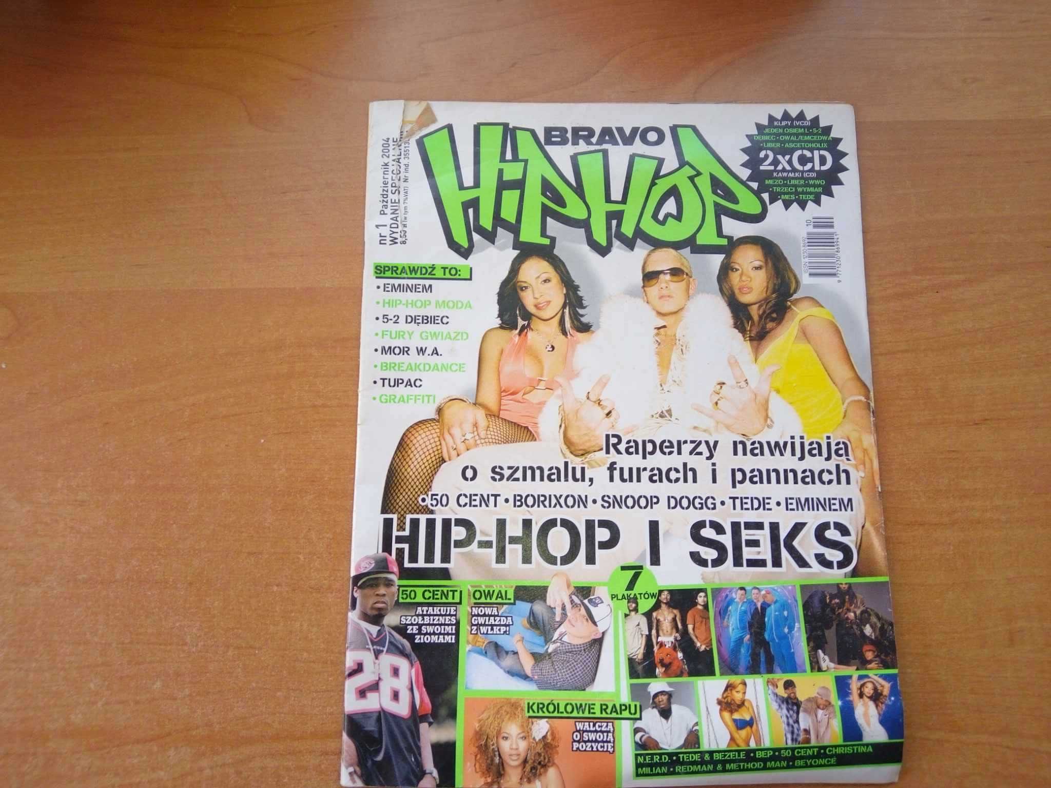Miesięcznik Czasopismo Gazeta Bravo HipHop nr 1 2004 Wydanie Specjalne