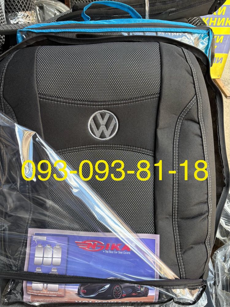 Чохли на Volkswagen Golf/Passat/Polo/Tiguan/Touran/Jetta/Cabby/Sharan