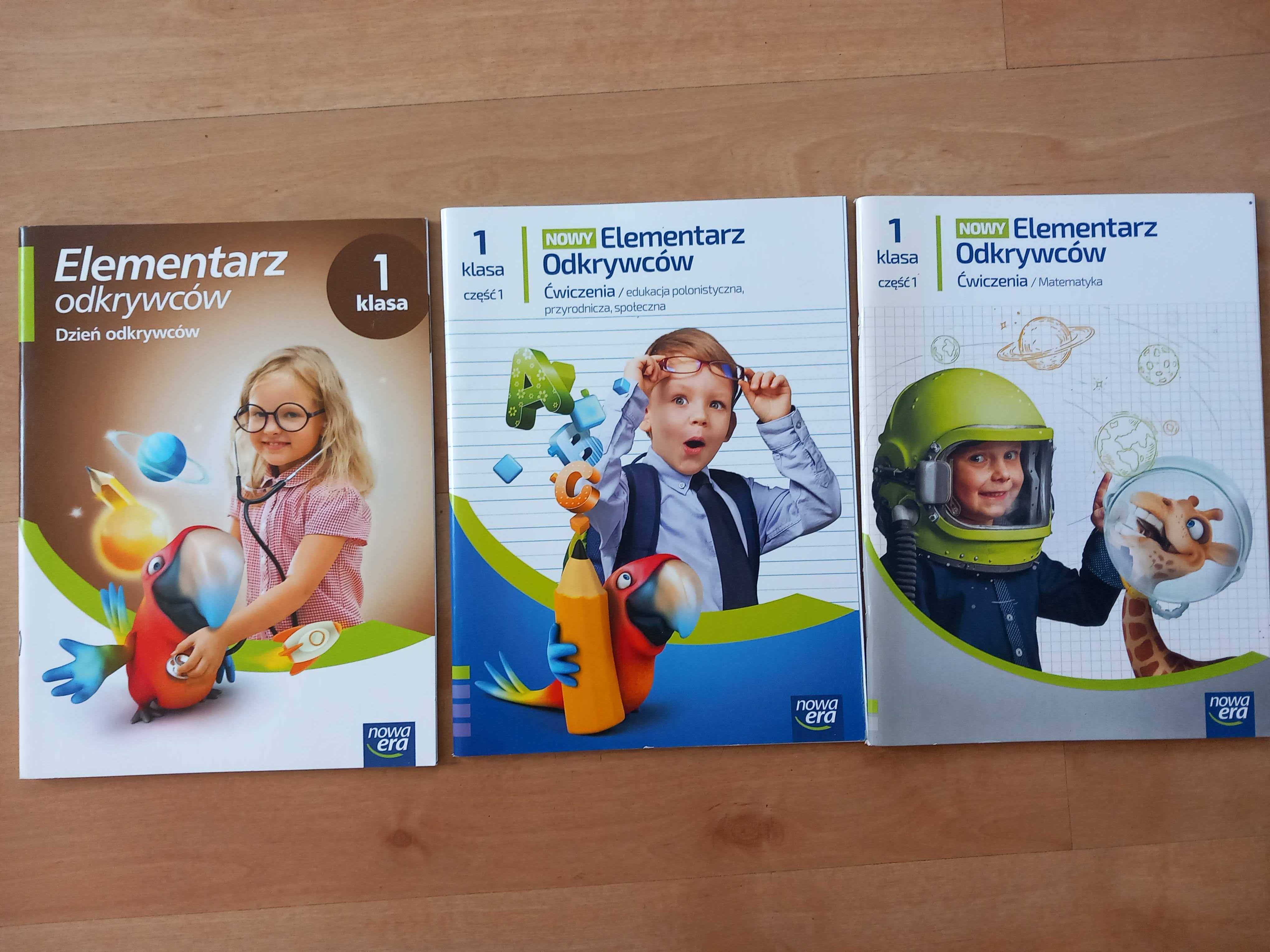 Elementarz odkrywców klasa 1 ,2,3 podręcznik matematyka ćwiczenia nowe