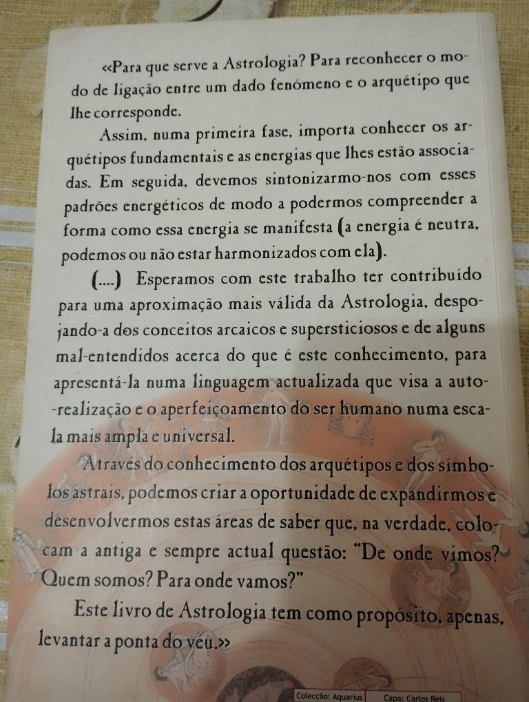 Apenas um llivro de astrologia disponível