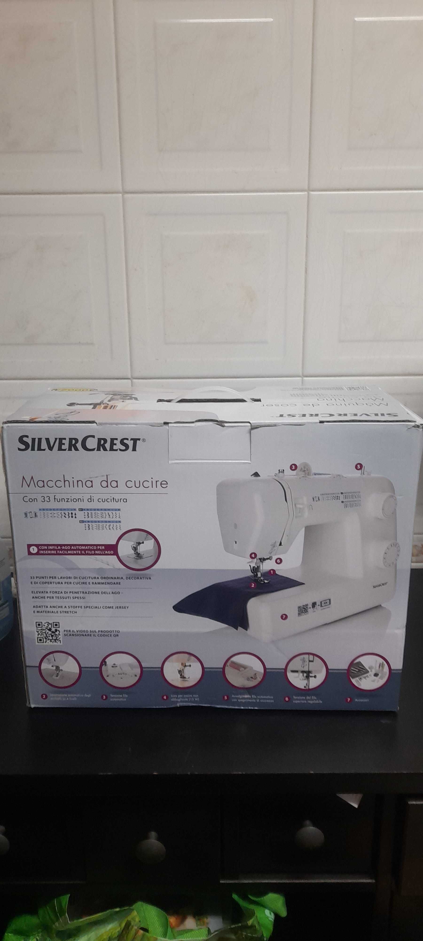 Maquina de costura Silvercrest