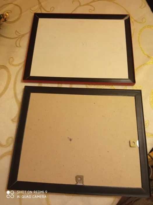 Czerwona ramka na zdjęcia, ramka na obrazek, czerwona ramka, rama