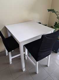 Stół ikea plus dwa krzesła