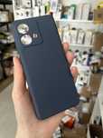 Silikonowe etui granatowe MOTOROLA EDGE 40 NEO