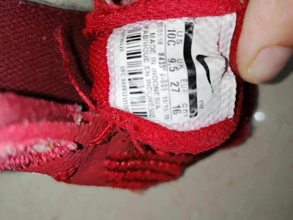 Ténis sapatilhas nike tamanho 27