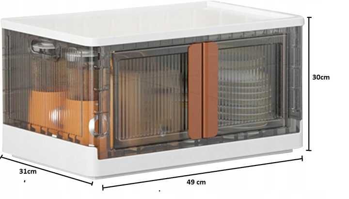 Składane pojemniki do przechowywania 32L