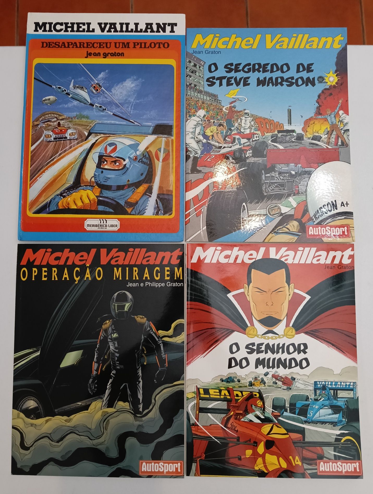 72 Livros Michel Vaillant desde 1977 de Coleções e Editoras diferente