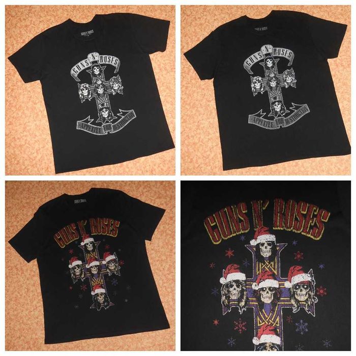 Круті Футболки AC/DC Guns N’ Roses мерч