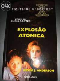 Livro, Ficheiros Secretos Explosão Atómica, criado por Chris Carter, n