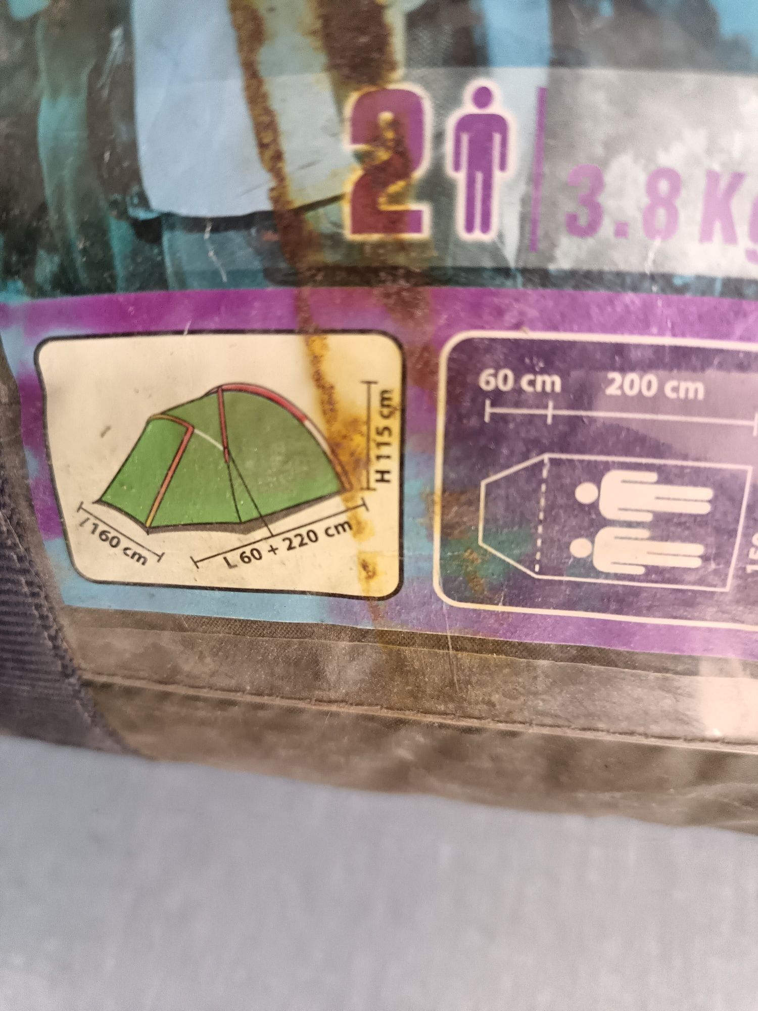 Tenda campismo tipo iglo
