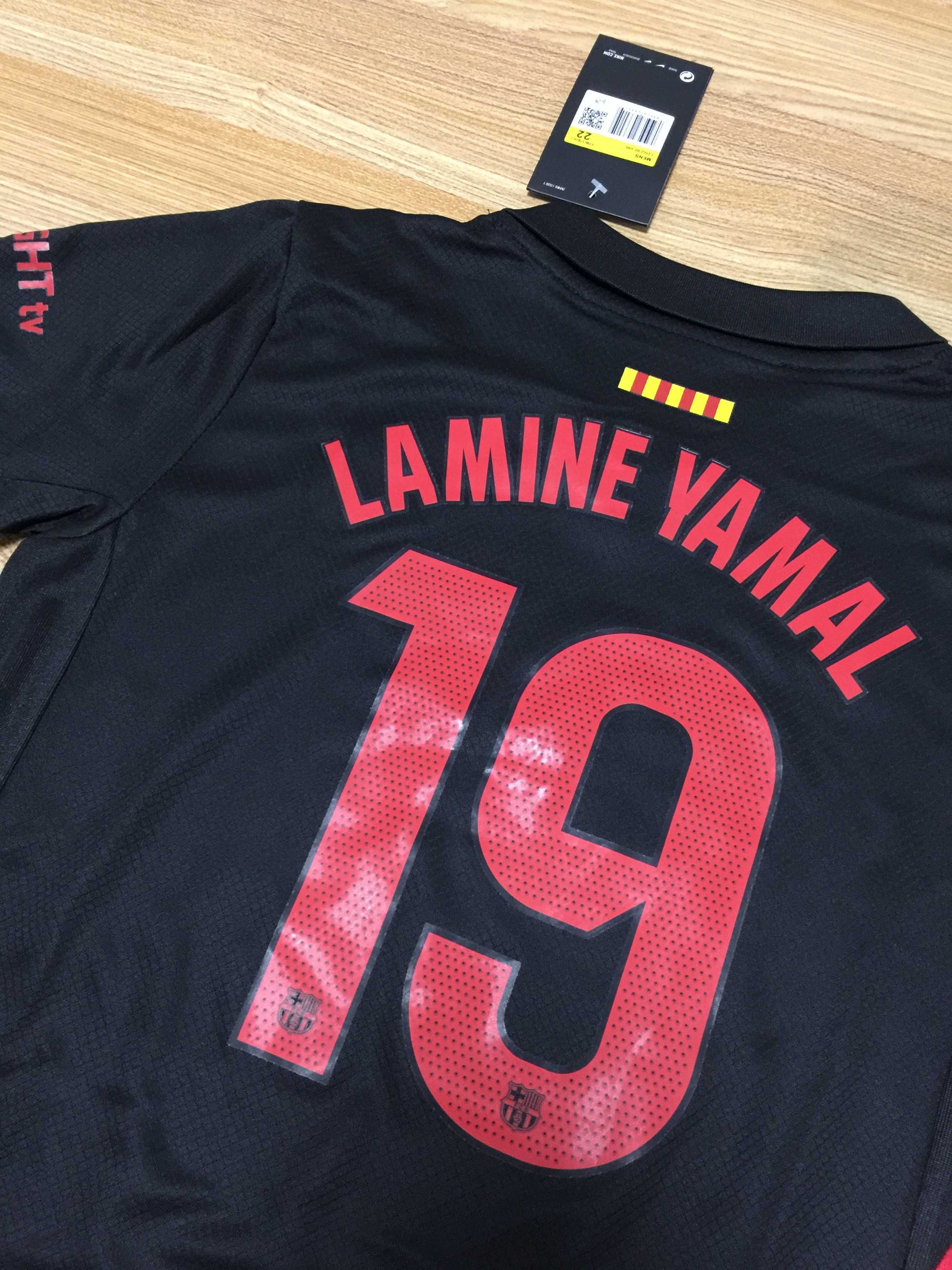 Koszulka dziecięca Nike FC Barcelona Away #19 Lamine Yamal 22-28