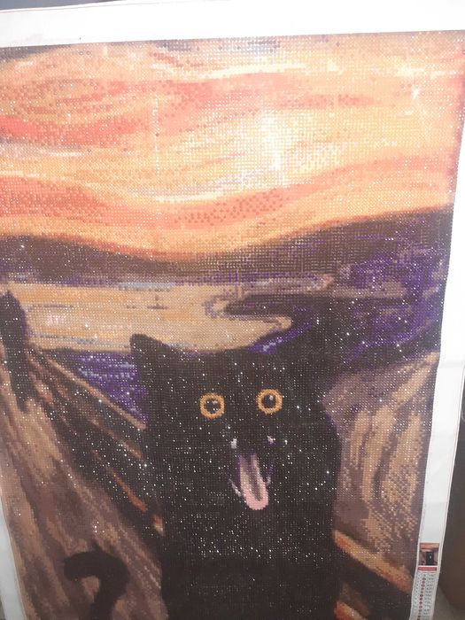 Diamante paint "grito"