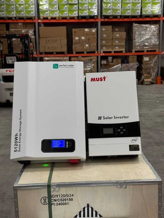 Інвертор гібридний Must PV19-6048 EXP, 48 В, 6000 Вт, WiFi