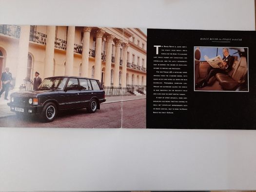 Range Rover Classic 1995 каталог на англ