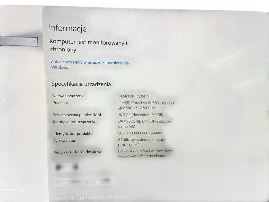 Laptop Lenovo Legion Y520-15