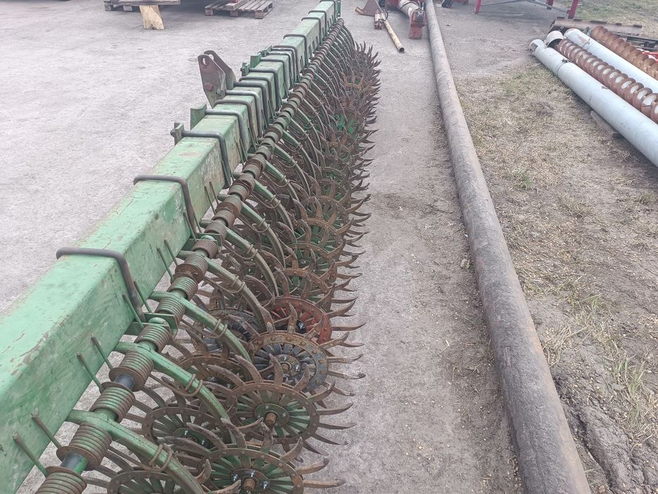 Ротаційна борона John deere 6 м, Ротационая борона Джон Дир 400 6 м