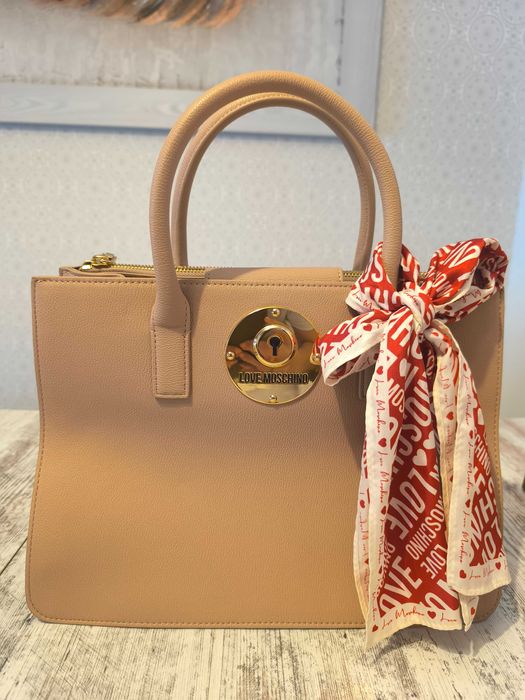 Mala bege Love Moschino