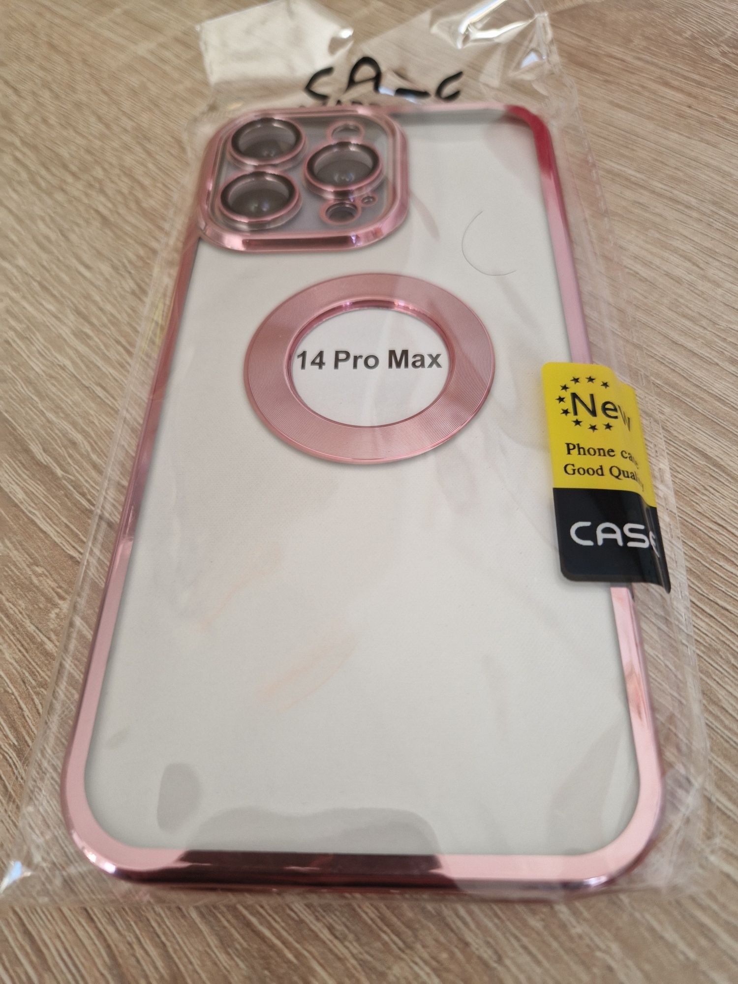 Etui Beauty Clear Case do Iphone 14 Pro Max różowy