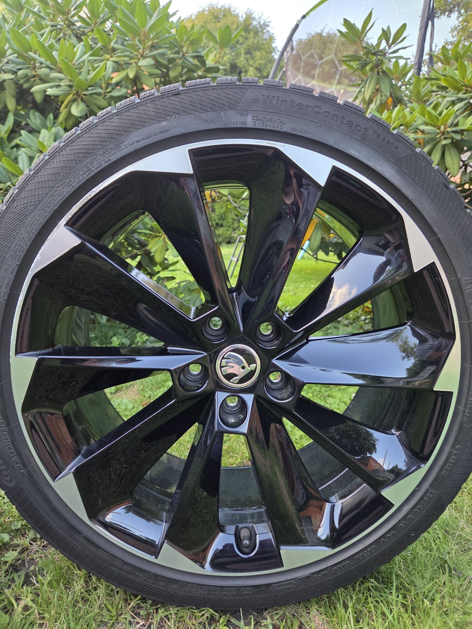 Alufelgi Skoda Supernova 19 et 44 8j opony zimowe