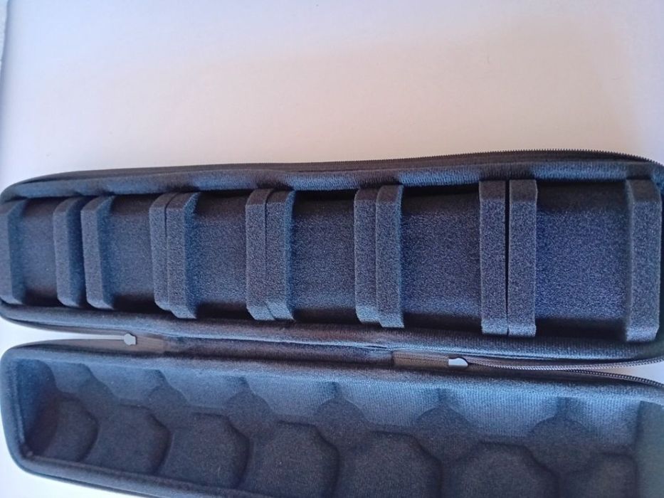 Mala Estojo Viagem 6 Relógios Rolex Tissot Oris Seiko Omega Cauny Iwc