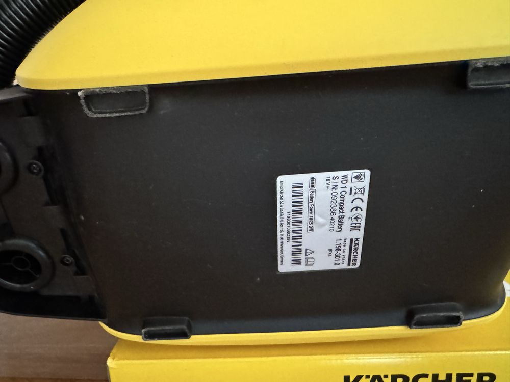 Odkurzacz karcher wd1 18v