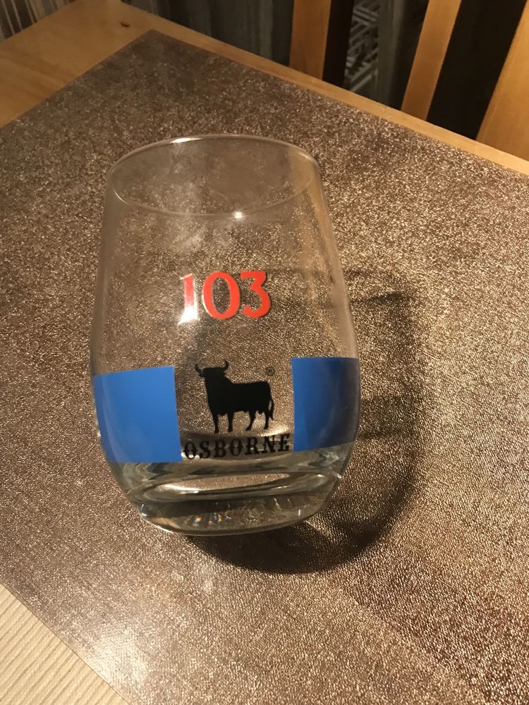 Kolekcyjna szklanka   do whisky Osborn z bykiem