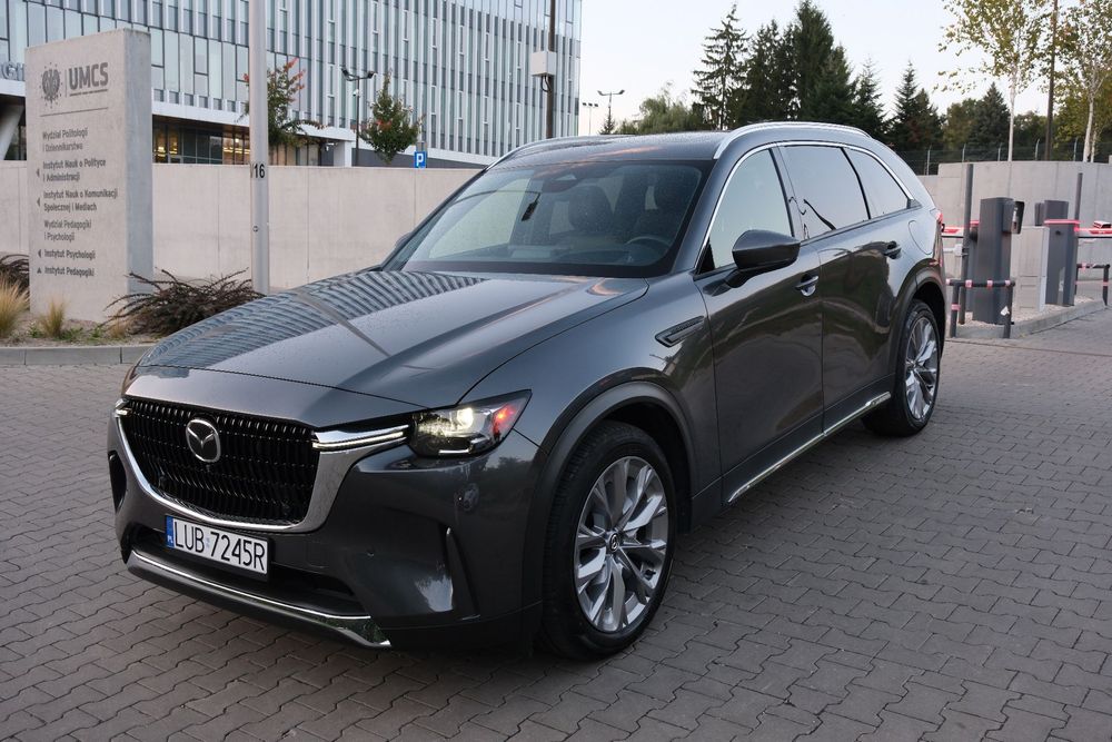 Mazda CX-90 CX-80, 3.3 280KM, 7 osobowy, 4x4 miękka hybryda, FULL OPCJA