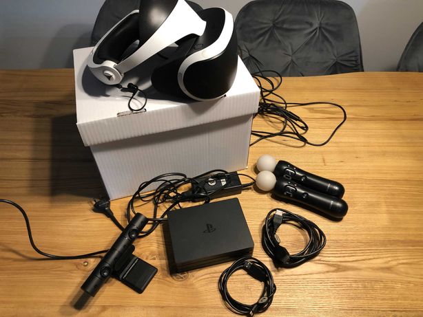 Gogle PS4 VR V2 + kamera + 2x move bardzo dobry stan!!