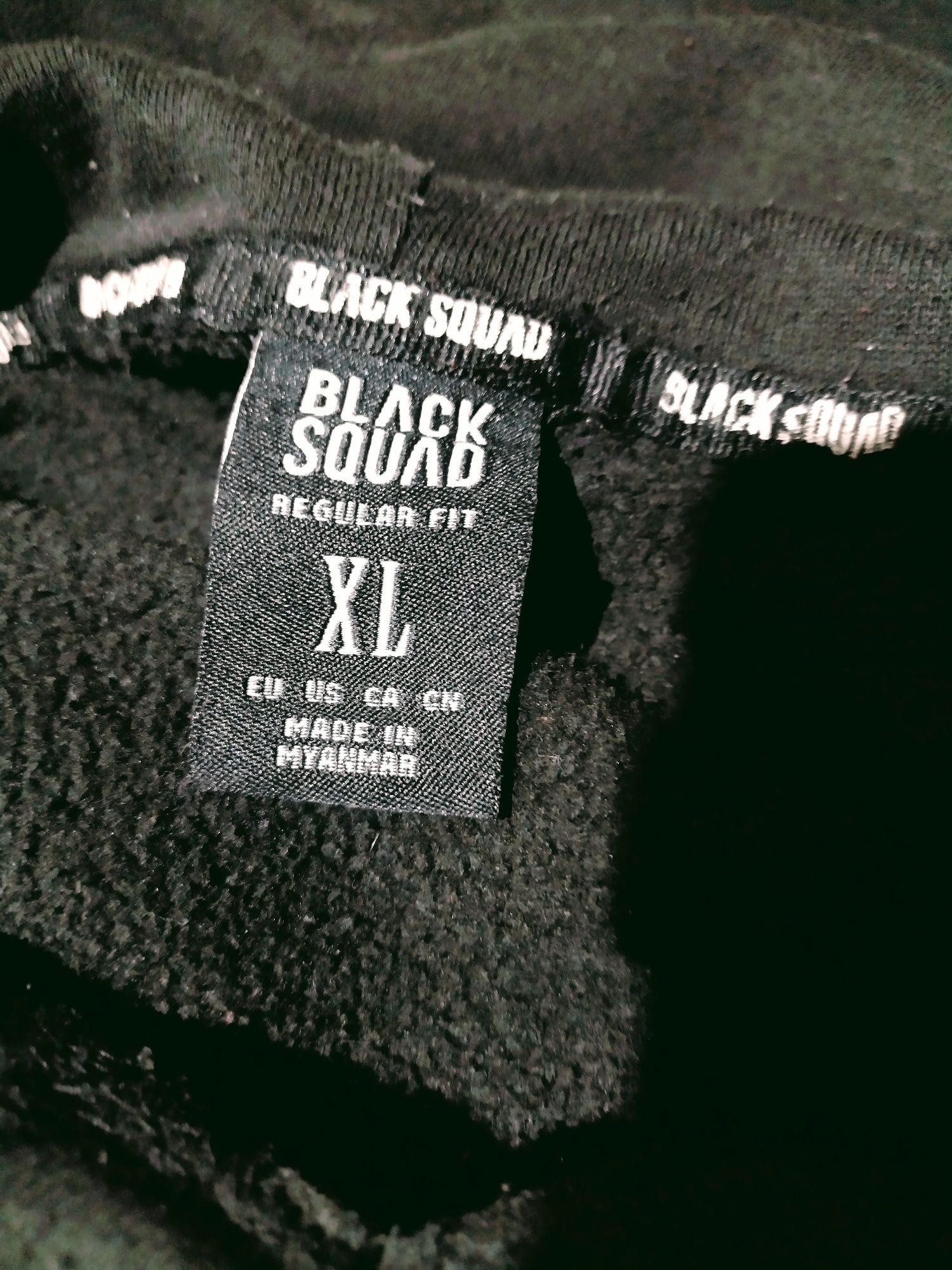 Bluza dresowa męska XL, Black Squad