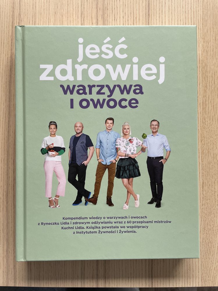 Książka Lidl- jeść zdrowiej