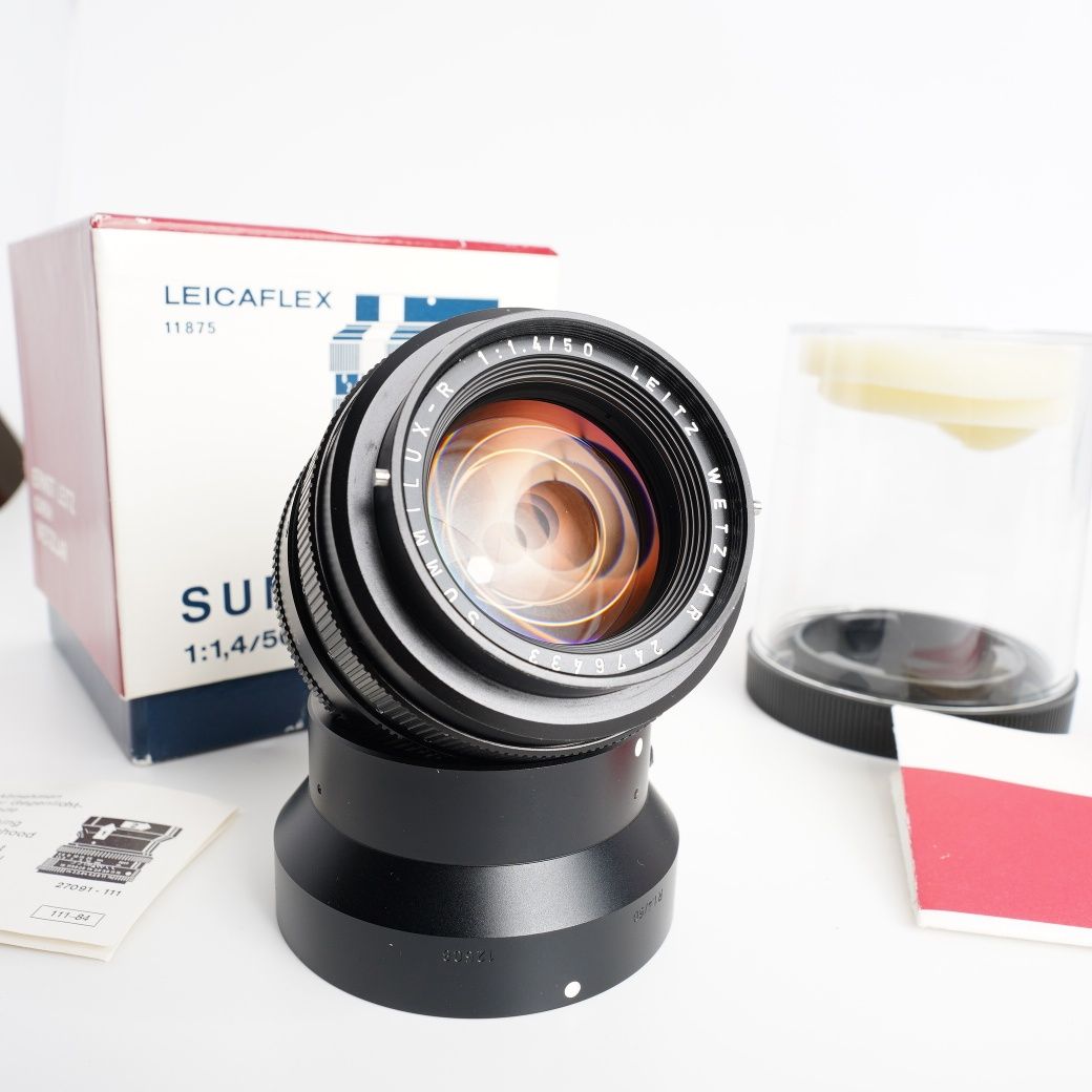 Summilux -R 50 mm  F/1.4 для Leica R Ernst Leitz Wetzlar Germany