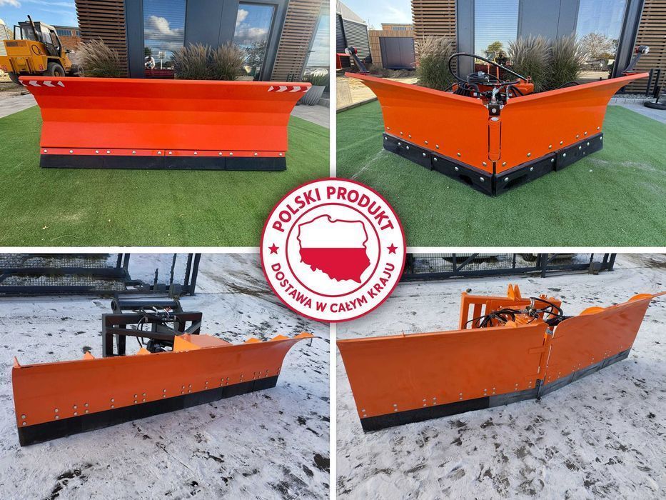 PŁUG DO ŚNIEGU – proste składane lekkie ciężkie komunalne