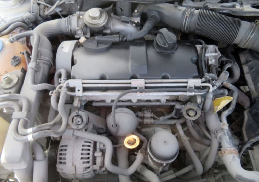 Silnik 1.9tdi 101km axr golf bora a3 octavia leon ibiza