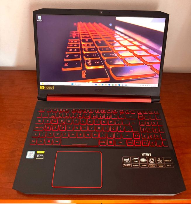 Acer Nitro V 15.6"FullHD|i7-9750H Hexa Core|16Gb Ram|Ssd 512Gb|GTX1050